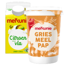 Melkunie pap of vla